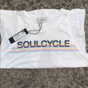 Never Worn White Soulcycle Tank